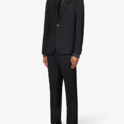 PAUL SMITH Soho-fit Wool Travel Suit -Default Template 4 R04165087 SLATE ALT02