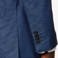 PAUL SMITH Dot Single-breasted Regular-fit Wool Suit -Default Template 4 R04165089 INKYBLUE ALT06