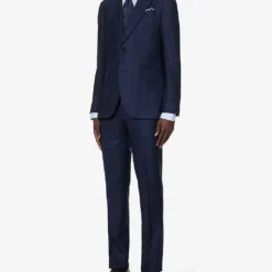 PAUL SMITH Single-breasted Slim-fit Wool Suit -Default Template 4 R04165091 VERYDARKNAVY ALT02