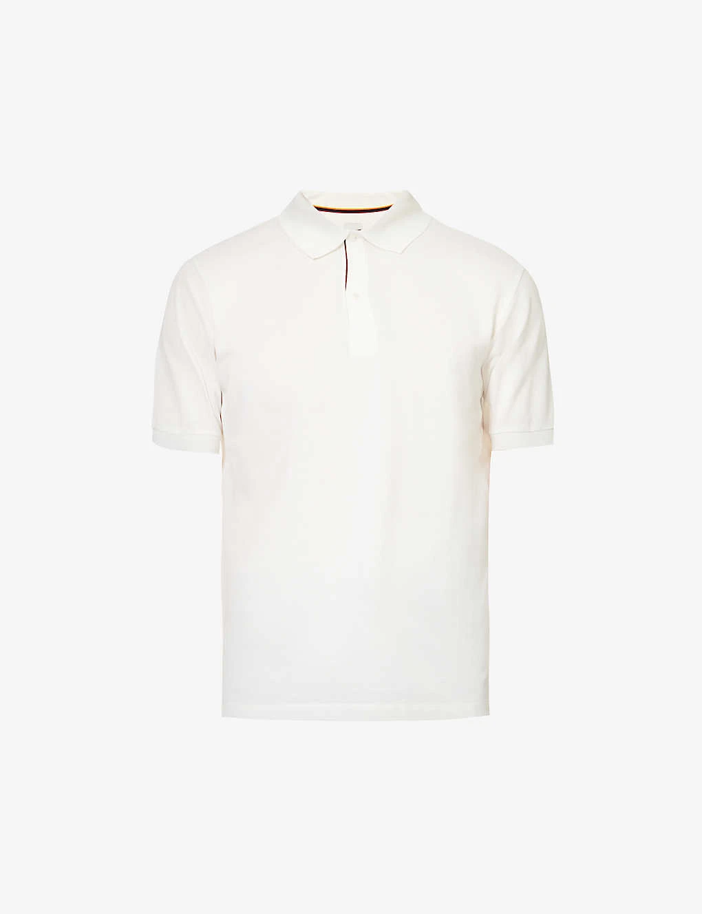 PAUL SMITH Striped-placket Regular-fit Cotton-piqué Polo Shirt 1 PAUL SMITH Striped-placket Regular-fit Cotton-piqué Polo Shirt