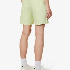 Terry-toweling Texture Cotton-blend Shorts -Default Template 4 R04167481 COTTONGREEN ALT03