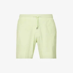 Terry-toweling Texture Cotton-blend Shorts