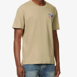 True Religion Original Buddha Logo-print Cotton-jersey T-shirt -Default Template 4 R04168092 TRAVERTINE ALT02