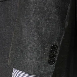 CORNELIANI Super 130s Single-breasted Slim-fit Wool Suit -Default Template 4 R04170933 MIDGREY ALT05