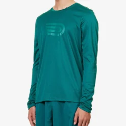 Pressio Perform Brand-print Regular-fit Recycled-polyester T-shirt -Default Template 4 R04172905 SPRUCE ALT02