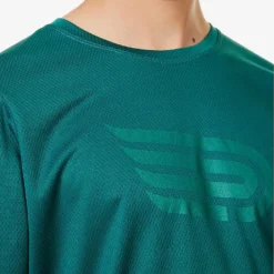 Pressio Perform Brand-print Regular-fit Recycled-polyester T-shirt -Default Template 4 R04172905 SPRUCE ALT04