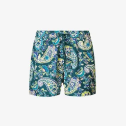 Bjorn Borg Paisley-print Elasticated Waistband Regular-fit Swim Shorts