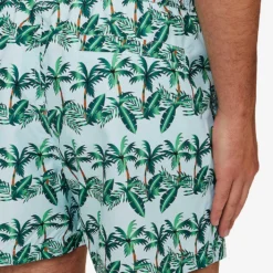 Bjorn Borg Print Graphic-pattern Elasticated Waistband Regular-fit Swim Shorts -Default Template 4 R04172924 SKYBLUEGREEN ALT04