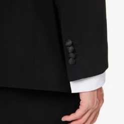 Giorgio Armani Regular-fit Single-breasted Wool Suit 15 Giorgio Armani Regular-fit Single-breasted Wool Suit -Default Template 4 R04173389 BLACK ALT07