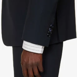 Giorgio Armani Double-breasted Patch-pocket Regular-fit Wool Suit 13 Giorgio Armani Double-breasted Patch-pocket Regular-fit Wool Suit -Default Template 4 R04173390 NAVY ALT05
