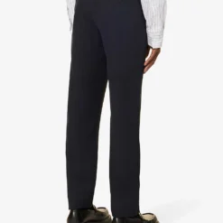 Giorgio Armani Double-breasted Patch-pocket Regular-fit Wool Suit 15 Giorgio Armani Double-breasted Patch-pocket Regular-fit Wool Suit -Default Template 4 R04173390 NAVY ALT07