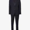 Giorgio Armani Double-breasted Patch-pocket Regular-fit Wool Suit
