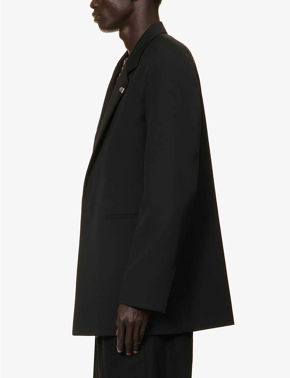 Jil Sander Hook-embellished Single-breasted Relaxed-fit Wool Jacket 3 Jil Sander Hook-embellished Single-breasted Relaxed-fit Wool Jacket - Image 3