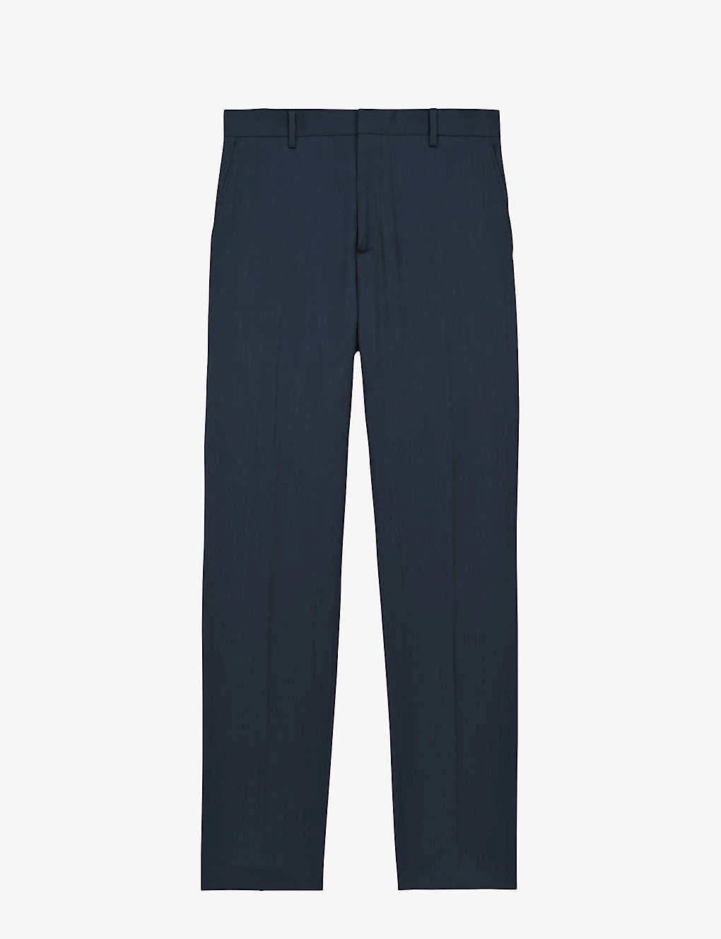 THE KOOPLES Slim-fit Straight-leg Wool Trousers 1 THE KOOPLES Slim-fit Straight-leg Wool Trousers