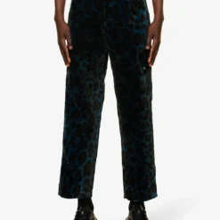 OAMC Combine Leopard-print Straight-leg Relaxed-fit Cotton Trousers -Default Template 4 R04182175 OTTANIO ALT02