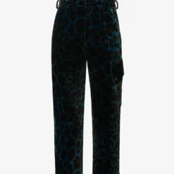 OAMC Combine Leopard-print Straight-leg Relaxed-fit Cotton Trousers