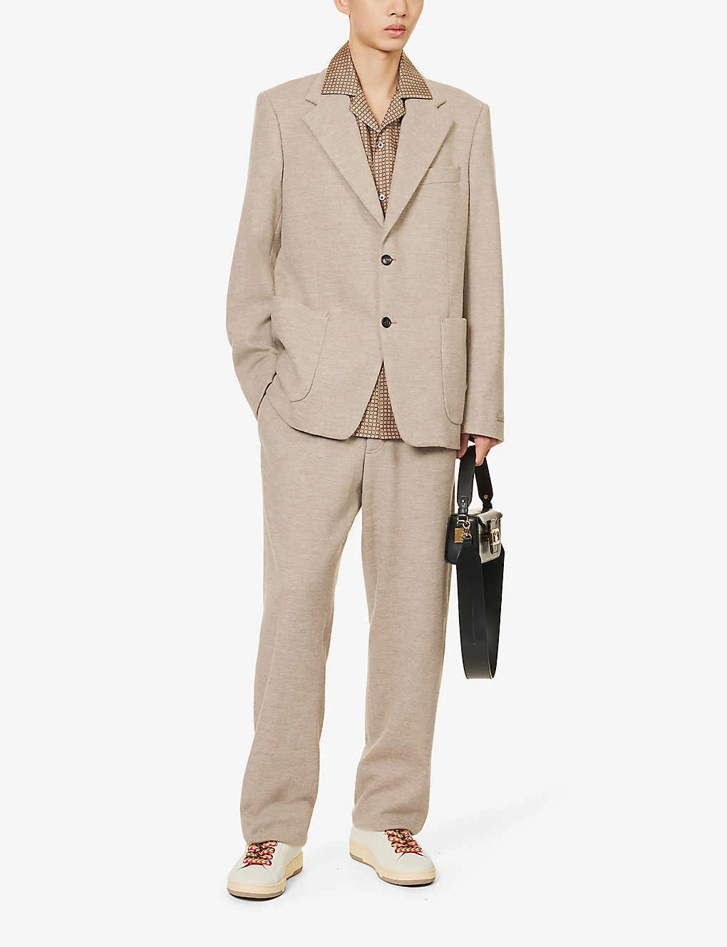 Lanvin La Elastic Belt Trousers 2 Lanvin La Elastic Belt Trousers - Image 2