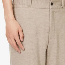 Lanvin La Elastic Belt Trousers 9 Lanvin La Elastic Belt Trousers -Default Template 4 R04182740 BEIGE ALT04