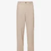 Lanvin La Elastic Belt Trousers