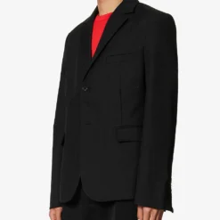 Jacquemus La Veste Disgreghi Raw-edge Regular-fit Wool Blazer 8 Jacquemus La Veste Disgreghi Raw-edge Regular-fit Wool Blazer -Default Template 4 R04182820 BLACK ALT02