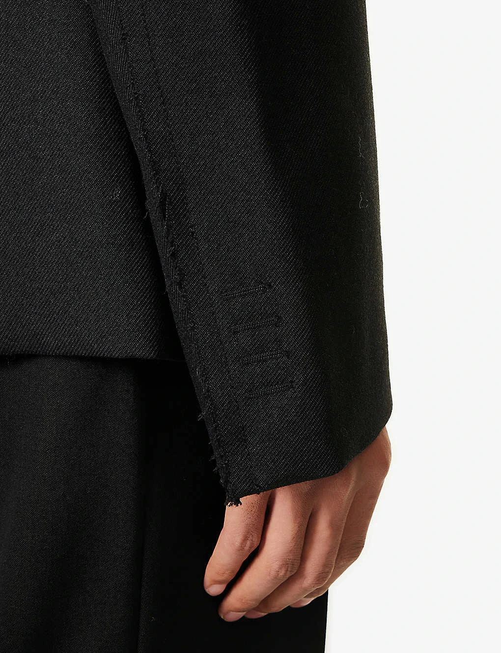 Jacquemus La Veste Disgreghi Raw-edge Regular-fit Wool Blazer 5 Jacquemus La Veste Disgreghi Raw-edge Regular-fit Wool Blazer - Image 5