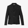 Jacquemus La Veste Disgreghi Raw-edge Regular-fit Wool Blazer