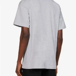 Jacquemus Le T-shirt Logo-print Organic Cotton-jersey T-shirt -Default Template 4 R04182862 GREY ALT03