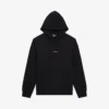 THE KOOPLES Logo-embroidered Relaxed-fit Cotton Hoody
