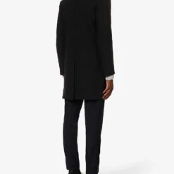 ELEVENTY Single-breasted Notched-lapel Regular-fit Wool-blend Jacket 9 ELEVENTY Single-breasted Notched-lapel Regular-fit Wool-blend Jacket -Default Template 4 R04187281 NAVY ALT03