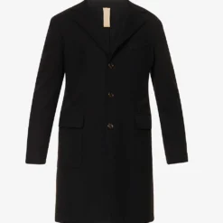 ELEVENTY Single-breasted Notched-lapel Regular-fit Wool-blend Jacket