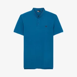 THE KOOPLES Logo-embroidered Short-sleeve Cotton Polo