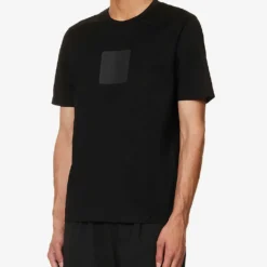 Metropolis Mercerised Cotton-jersey T-shirt -Default Template 4 R04189409 BLACK ALT02