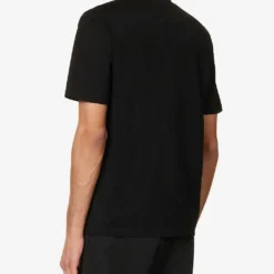 Metropolis Mercerised Cotton-jersey T-shirt -Default Template 4 R04189409 BLACK ALT03