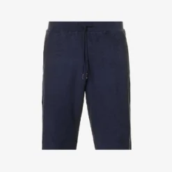 Sunspel Drawstring-waist Slip-pocket Cotton-towelling Shorts